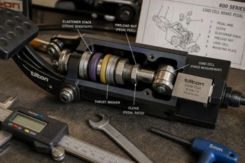 Preload tuning transforms load-cell brakes from stiff hardware into a repeatable input tool.