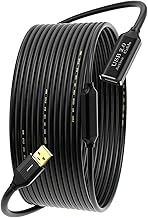 50FT Active USB 2.0 Male to Female Extension Cable with Built-in Signal Booster