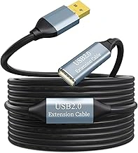 65FT Active USB 2.0 Type A Male to Female Extension Cable with Signal Booster