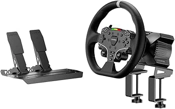 MOZA R3 Racing Simulator 4-Piece Wheel & Pedals Bundle