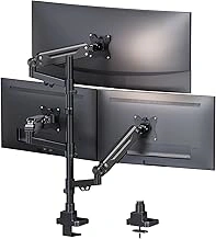 Heavy Duty Fully Adjustable Triple Monitor Mount for 35-inch Ultrawide Screens