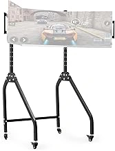 Anman Triple Monitor Stand for Racing Simulator Cockpit 27-32 Inch