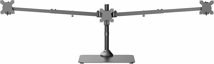VIVO Freestanding Triple Monitor Desk Mount STAND-TS03F