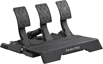 Amazon.com: Fanatec Sim Racing CSL Elite Pedals V2 – 3-Pedal Set (Clutch, Brake, Throttle), Dual-Stage Load Cell Brake System, Hall-Effect Sensors – PC, PS5, PS4 : Automotive