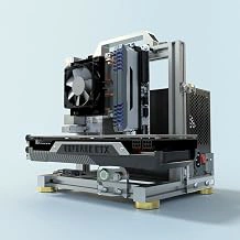 DIY Open Frame Aluminum PC Chassis