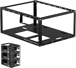 Stackable Open Frame PC Test Bench for Server Rack Mount