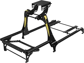 Fanatec Sim Racing CSL Cockpit V1.5 – Strong and Lightweight, Steel-Reinforced Aluminum Frame, Universal Wheelbase Mounting Bracket, GT Driving Position, Easy Assembly – Black