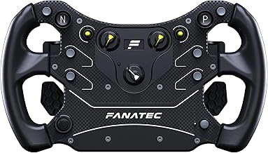 Amazon.com: Corsair FANATEC Sim Racing CSL Steering Wheel GT3 – Overmolded Grips, Custom Magnetic Shifters, Dual Analog Paddles, OLED Display, QR2 Lite Wheel-Side Preinstalled – PC, Xbox : Video Games