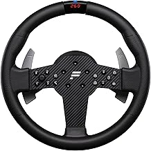 Amazon.com: FANATEC Sim Racing CSL Steering Wheel P1 V2 (QR2 LITE) – Rubberised Grip, RevStripe, LED Display, Metal Shifter Paddles, QR2 LITE Wheel-Side Preinstalled – PC : Video Games