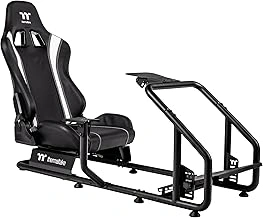 Thermaltake GR300 Racing Simulator Cockpit with Adjustable Seat and Pedal/Wheel Mounts