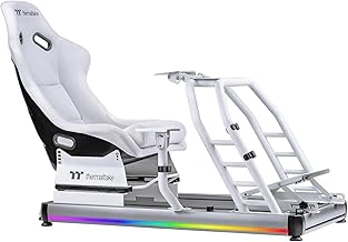 Thermaltake GR500 White Racing Simulator Cockpit, GSC-R50-CPASWH-01
