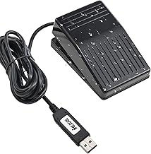 iKKEGOL Programmable USB Foot Pedal with Mechanical Switch