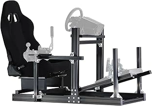 Anman F1 Racing Simulator Cockpit Stand with Seat