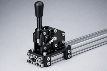 Hardware selection, bolt torque, and ergonomic positioning for a flex-free sequential shifter mount.