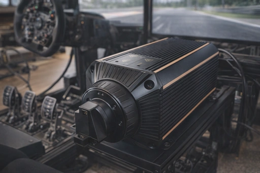 Professional-grade direct drive base with headroom you won't outgrow