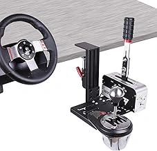 YAARHEJ Heavy-Duty Sim Racing Desk Mount for Shifters & Handbrakes