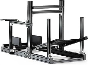 Anman GT/F1 Sim Racing Cockpit 8040 Aluminium Profile Racing Stand